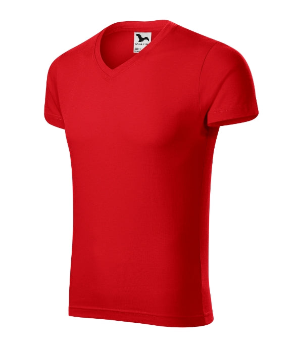 T-shirt men’s - Slim Fit V-neck 146