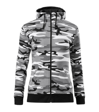 Sweatshirt women’s - Camo Zipper C20