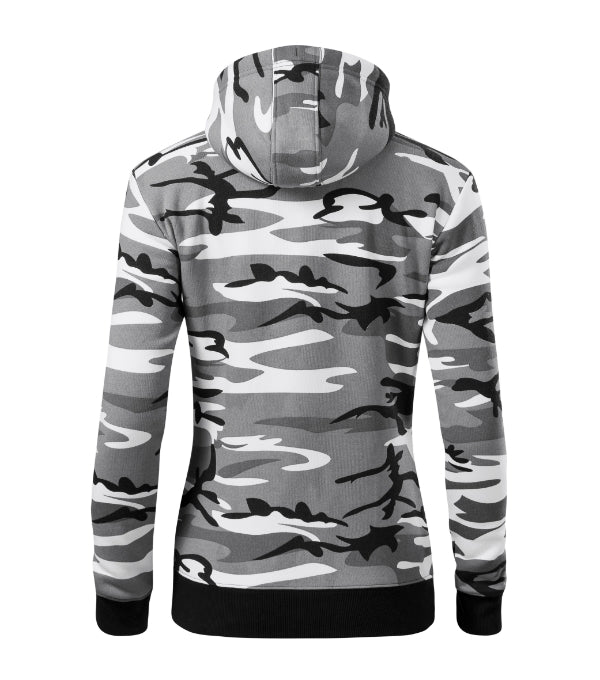 Sweatshirt women’s - Camo Zipper C20