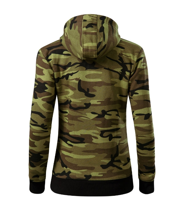 Sweatshirt women’s - Camo Zipper C20