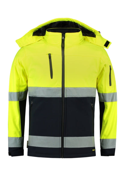 Softshell Jacket unisex - Bi-color EN ISO 20471 Softshell T52
